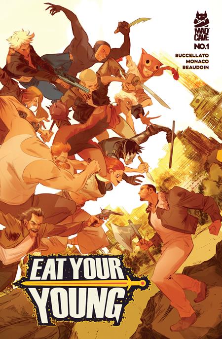 Eat Your Young 1 Comic Stefano Simeone Variant Mad Cave 2025
