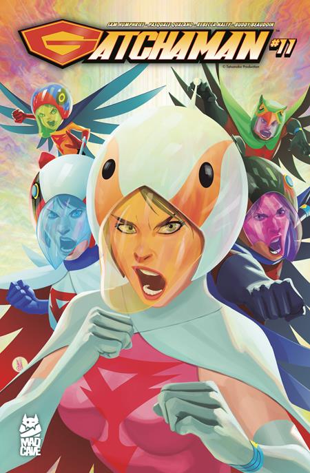 Gatchaman 11 Comic Inaki Miranda Regular Mad Cave 2025