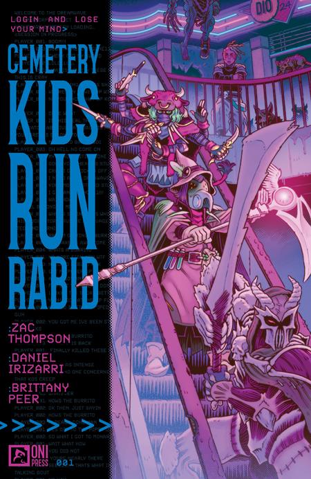 Cemetery Kids Run Rabid 1 Comic Daniel Irizarri Oni Press 2025