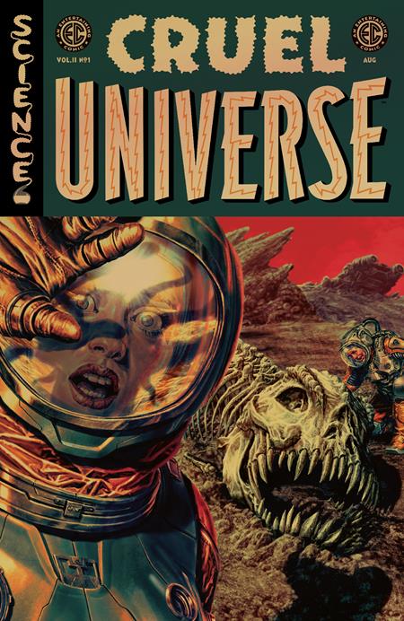 Ec Cruel Universe 2 1 Comic Lee Bermejo Gold Foil Variant Oni Press 2025
