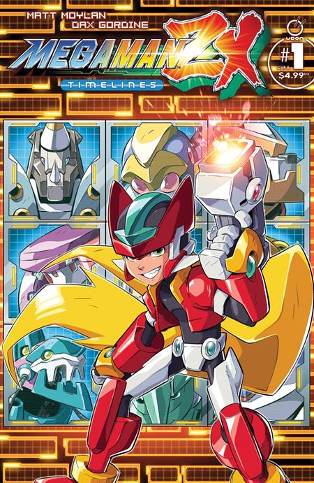 Mega Man ZX Timelines 1 Comic Dax Gordine Udon Comics 2026