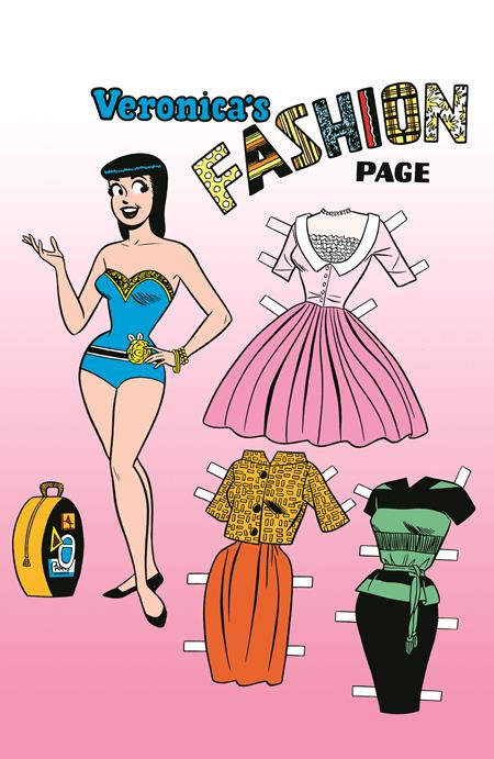 Archie Comics 85th Anniversary Presents: Betty & Veronica - Fashion Pages 1 Comic Dan Decarlo Veronica Pin-up Variant Archie Comic Publications 2026