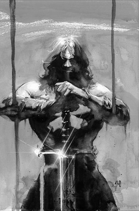 CIMMERIAN XUTHAL OF THE DUSK #2 (OF 3) CVR E INC 1:50 ITO B&W VIRGIN VAR (MR) ABLAZE Christophe Bec, Robert E Howard Stevan Subic Ito PREORDER