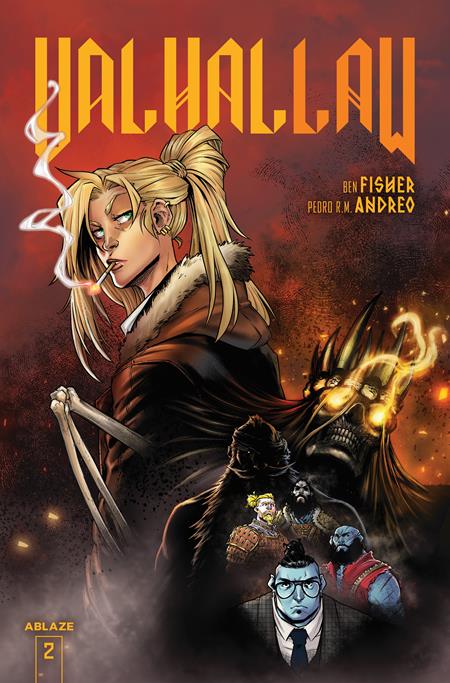 VALHALLAW #2 (OF 5) CVR A PEDRO RM ANDREO (MR) ABLAZE Ben Fisher Pedro RM Andreo Pedro RM Andreo PREORDER