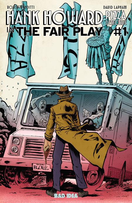 Hank Howard Pizza Detective: The Fair Play 1 Comic Jake Baker Variant Bad Idea Comics 2026