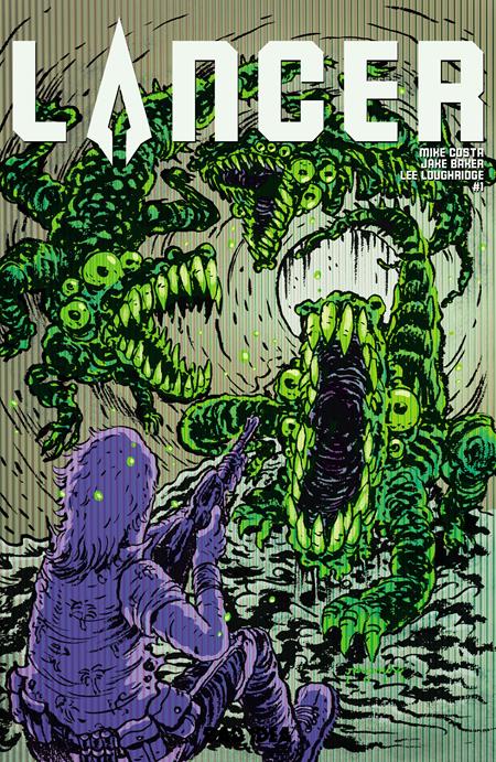 LANCER #1 (OF 4) CVR D MANIX ABRERA AUGMENTED REALITY VAR BAD IDEA Mike Costa Jake Baker Manix Abrera PREORDER