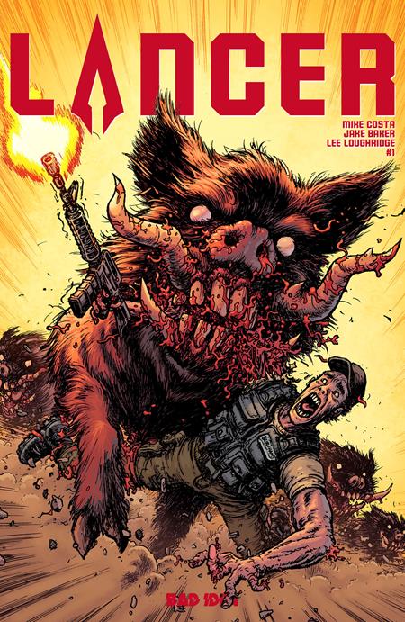 LANCER #1 (OF 4) CVR F INC 1:50 CHRIS BURNHAM VAR BAD IDEA Mike Costa Jake Baker Chris Burnham PREORDER