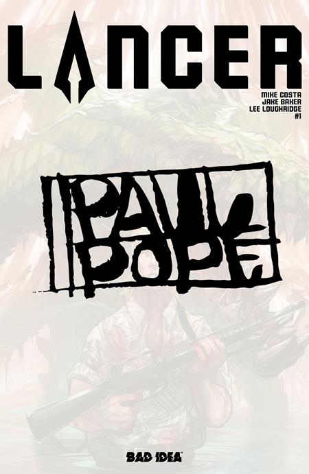 LANCER #1 (OF 4) CVR G INC 1:100 PAUL POPE VAR BAD IDEA Mike Costa Jake Baker Paul Pope PREORDER