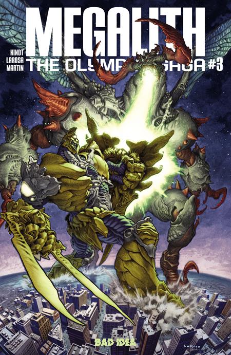The Olympus Saga: Megalith 3 Comic Lewis Larosa Bad Idea Comics 2026