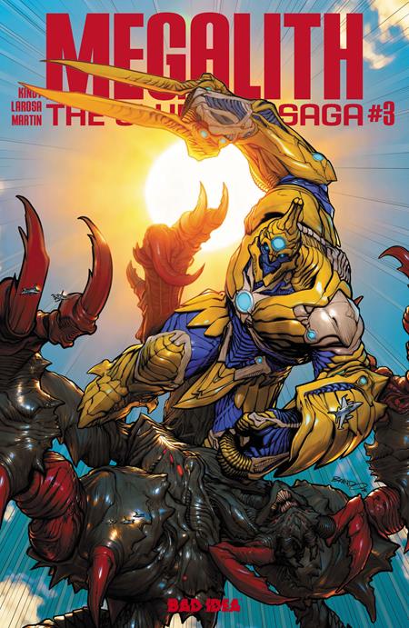 The Olympus Saga: Megalith 3 Comic Brandon Peterson Variant Bad Idea Comics 2026