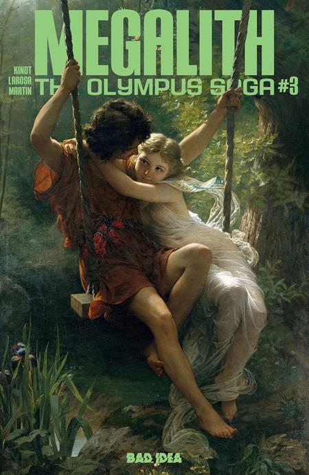 The Olympus Saga: Megalith 3 Comic Pierre Aguste Cot Old Masters Variant Bad Idea Comics 2026