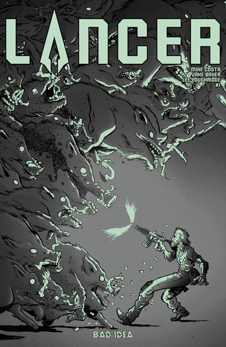 LANCER #1 (OF 4) CVR I JAKE BAKER GLOW IN THE DARK VAR BAD IDEA Mike Costa Jake Baker Jake Baker PREORDER