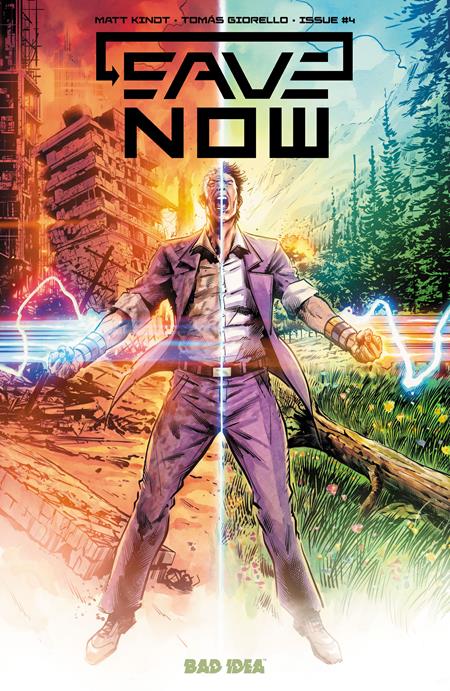 Save Now 4 Comic Trevor Hairsine Variant Bad Idea Comics 2026