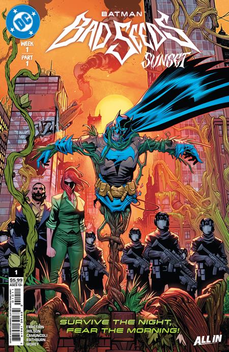 Batman: Bad Seeds - Sunset 1 Comic Giuseppe Camuncoli & Cliff Rathburn DC Comics 2026
