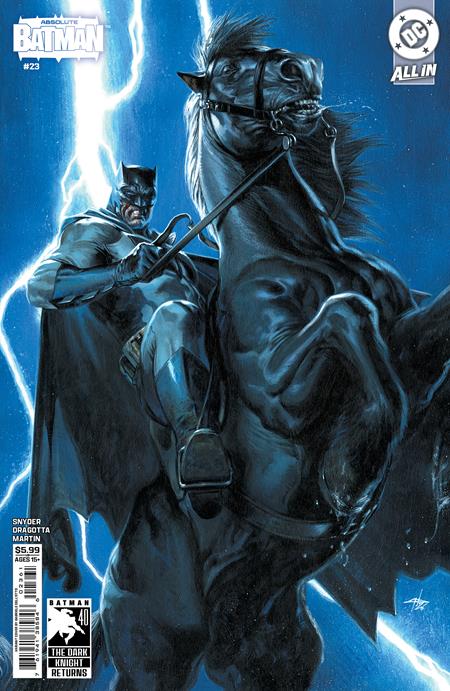 Absolute Batman 23 Comic Damion Scott Incentive Variant (1:25) DC Comics 2026