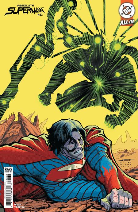 Absolute Superman 22 Comic Juan Ferreyra Variant DC Comics 2026