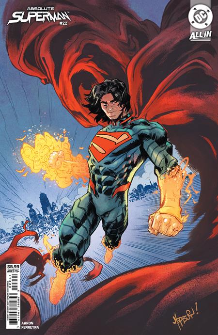 Absolute Superman 22 Comic Scott Hepburn Variant DC Comics 2026