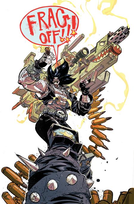 LOBO #6 CVR D RILEY ROSSMO CARD STOCK VAR DC Comics Skottie Young Riley Rossmo Riley Rossmo PREORDER