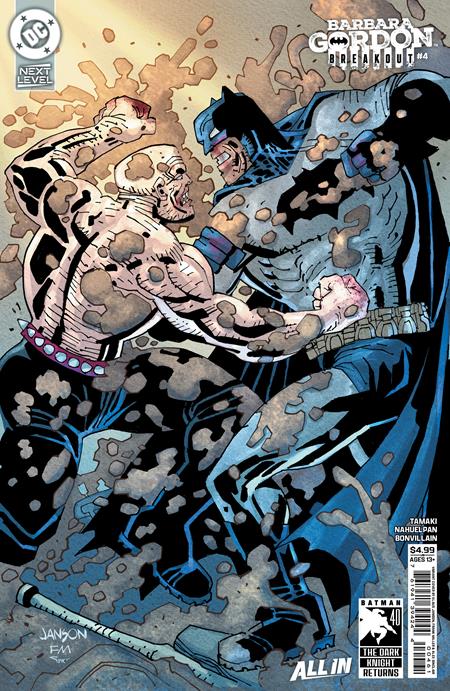 Barbara Gordon: Breakout 4 Comic Klaus Janson & Frank Miller Dark Knight Returns 40th Anniversary Variant DC Comics 2026