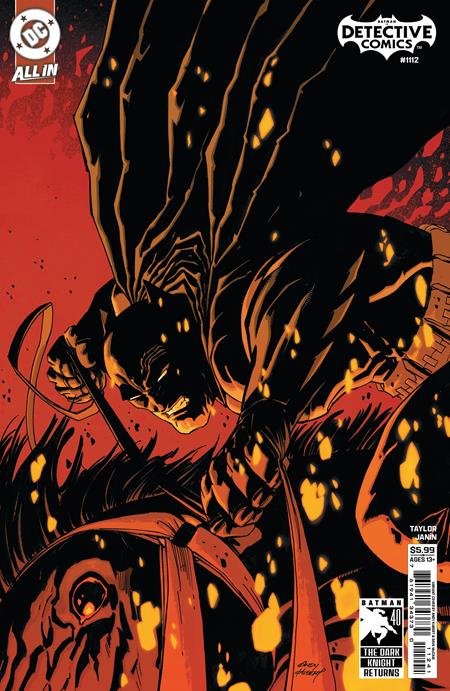 Detective Comics, Vol. 3 1112 Comic Andy Kubert Dark Knight Returns 40th Anniversary Variant DC Comics 2026