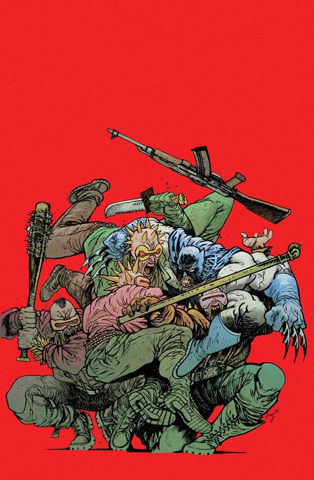 HARLEY QUINN #65 CVR E DANIEL WARREN JOHNSON DARK KNIGHT RETURNS 40TH ANNIVERSARY CARD STOCK VAR DC Comics Elliott Kalan Carlos Olivares Daniel Warren Johnson PREORDER