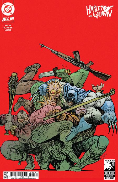 Harley Quinn, Vol. 4 65 Comic Daniel Warren Johnson Dark Knight Returns 40th Anniversary Variant DC Comics 2026
