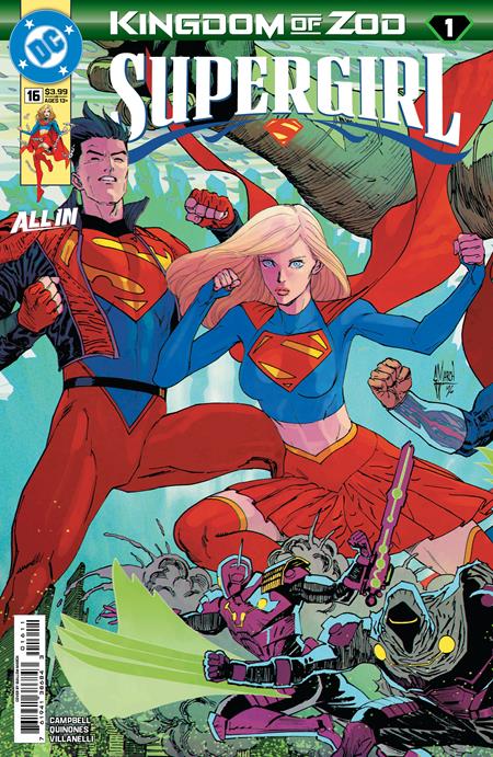 Supergirl, Vol. 8 16 Comic Guillem March Connecting (kingdom Of Zod) DC Comics 2026