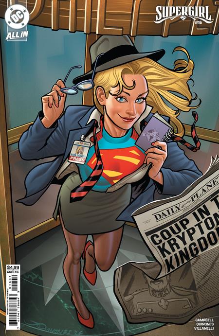 Supergirl, Vol. 8 16 Comic Joe Quinones (kingdom Of Zod) Variant DC Comics 2026