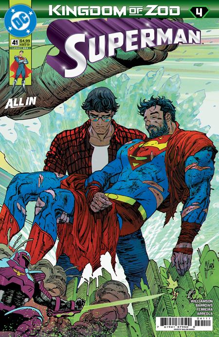 SUPERMAN #41 CVR A GUILLEM MARCH CONNECTING (KINGDOM OF ZOD) DC Comics Joshua Williamson Eddy Barrows Guillem March PREORDER