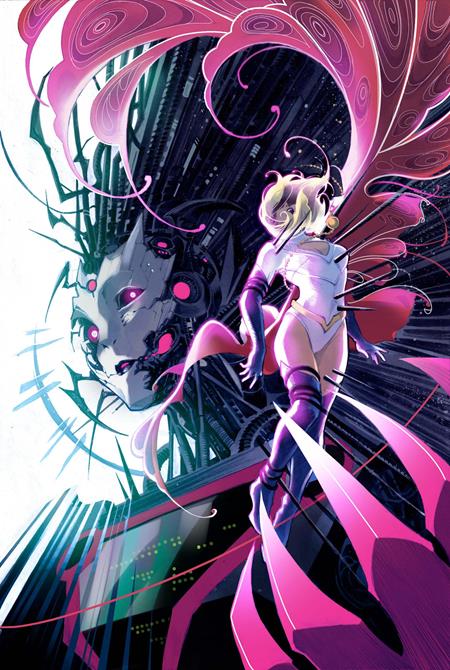 JUSTICE LEAGUE UNLIMITED #22 CVR D KAREN S DARBOE CARD STOCK VAR DC Comics Mark Waid Dan Mora Karen S. Darboe PREORDER