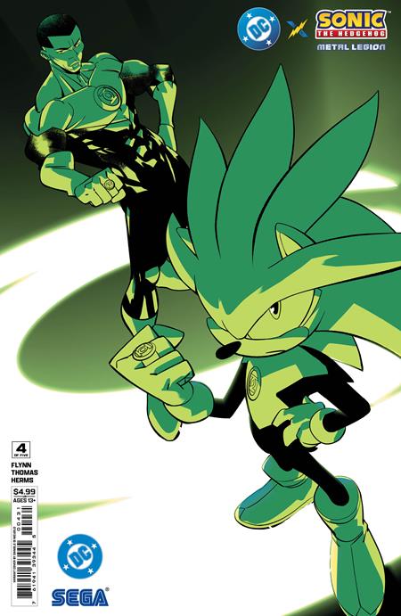 DC x Sonic the Hedgehog: The Metal Legion 4 Comic Daniele Di Nicuolo Variant DC Comics 2026