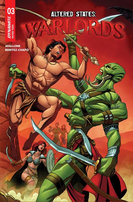 Altered States: Warlords 3 Comic Mariano Benitez Chapo Variant Dynamite Entertainment 2026