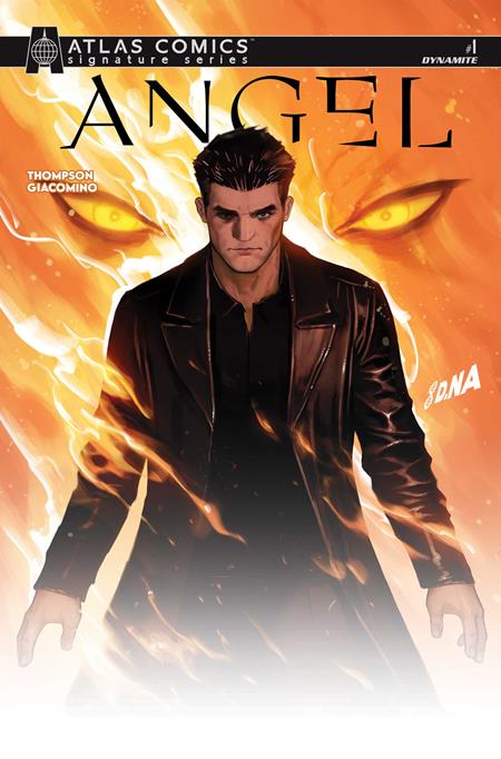 ANGEL #1 CVR I DAVID NAKAYAMA ATLAS EDITION SIGNED BY KELLY THOMPSON VAR DYNAMITE Entertainment Kelly Thompson Giulia Giacomino David Nakayama PREORDER