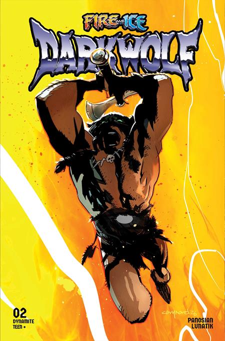Fire and Ice: Darkwolf 2 Comic Cary Nord Variant Dynamite Entertainment 2026