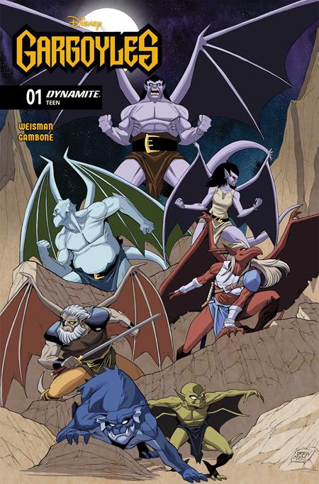 Gargoyles, Vol. 2 (Dynamite) 1 Comic Drew Moss Variant Dynamite Entertainment 2026