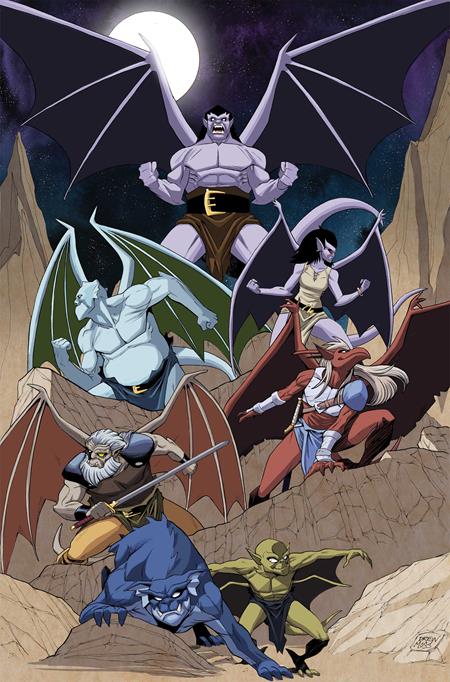GARGOYLES #1 (2026) CVR M INC 1:25 DREW MOSS VIRGIN VAR DYNAMITE Entertainment Greg Weisman Gerard Gambone Drew Moss PREORDER