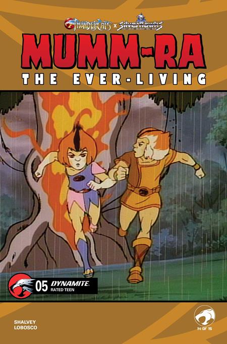 MUMM RA THE EVER LIVING #5 CVR E ANIMATION ART VAR DYNAMITE Entertainment Declan Shalvey Rapha Lobosco Animation Art PREORDER