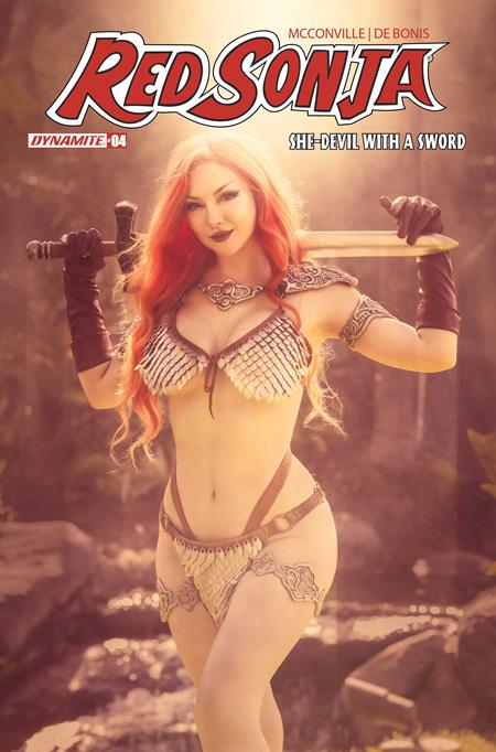 Red Sonja: She-Devil with a Sword 4 Comic Cosplay Ashlynne Dae Variant Dynamite Entertainment 2026