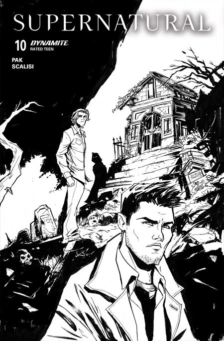Supernatural, Vol. 2 (Dynamite Entertainment) 10 Comic David Cousens Incentive B&W Variant (1:10) Dynamite Entertainment 2026
