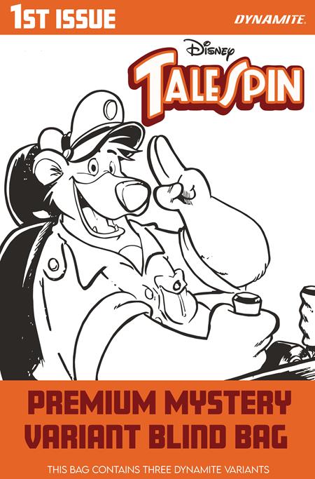 Talespin 1 Comic Premium Mystery Blind Bag Variant Dynamite Entertainment 2026