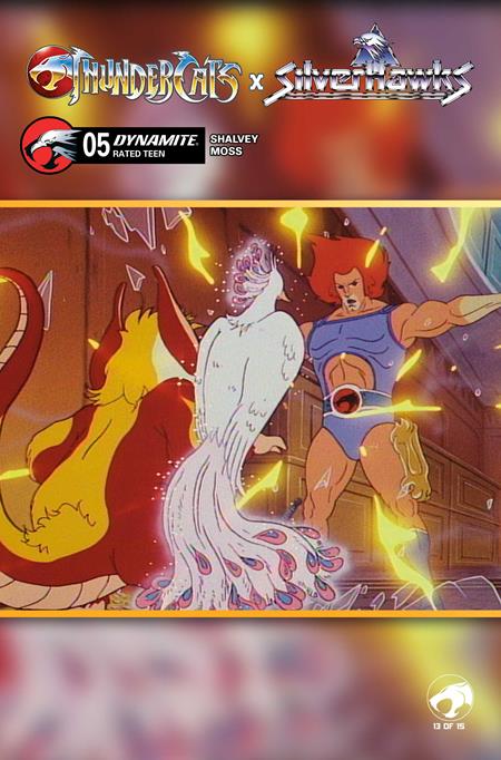 Thundercats X Silverhawks 5 Comic Animation Art Variant Dynamite Entertainment 2026