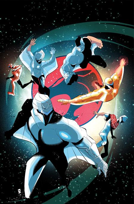 THUNDERCATS X SILVERHAWKS #5 CVR H INC 1:10 GEORGE KAMBADAIS VIRGIN VAR DYNAMITE Entertainment Declan Shalvey Drew Moss George Kambadais PREORDER
