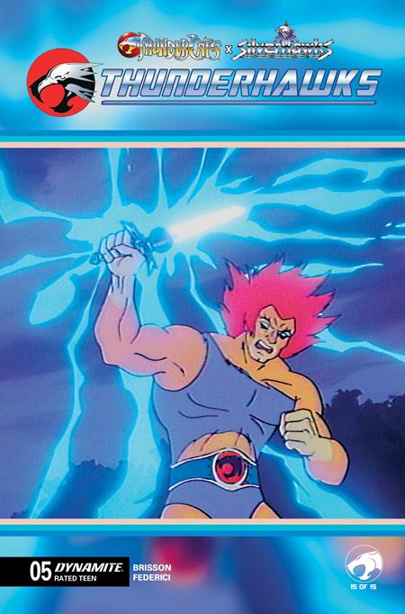 Thundercats X Silverhawks: ThunderHawks 5 Comic Animation Art Variant Dynamite Entertainment 2026