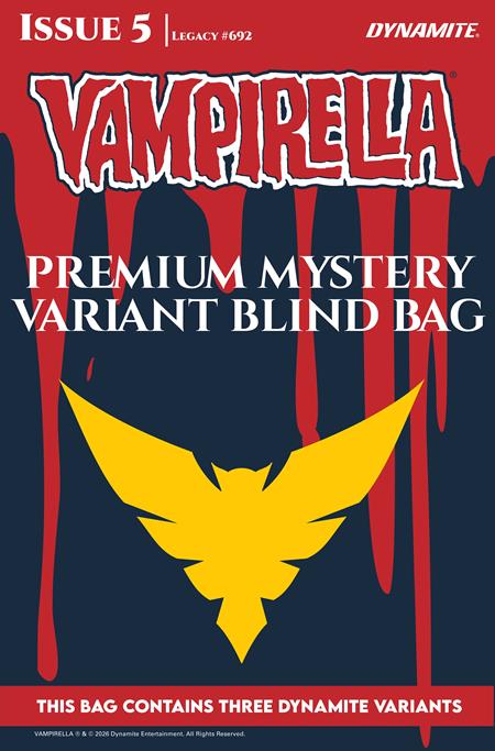 Vampirella, Vol. 8 (Dynamite) 5 Comic Premium Mystery Blind Bag Dynamite Entertainment 2026