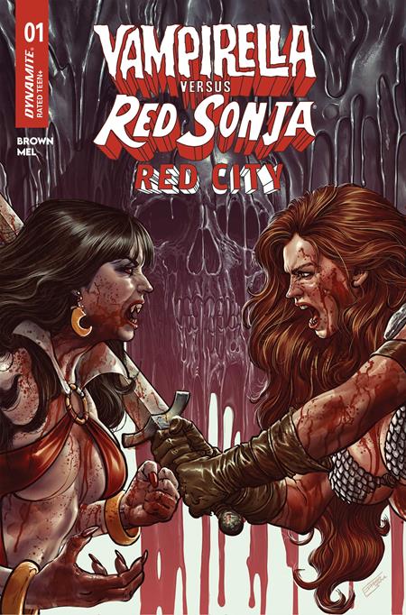 Vampirella vs Red Sonja: Red City 1 Comic Diego Yapur Variant Dynamite Entertainment 2026