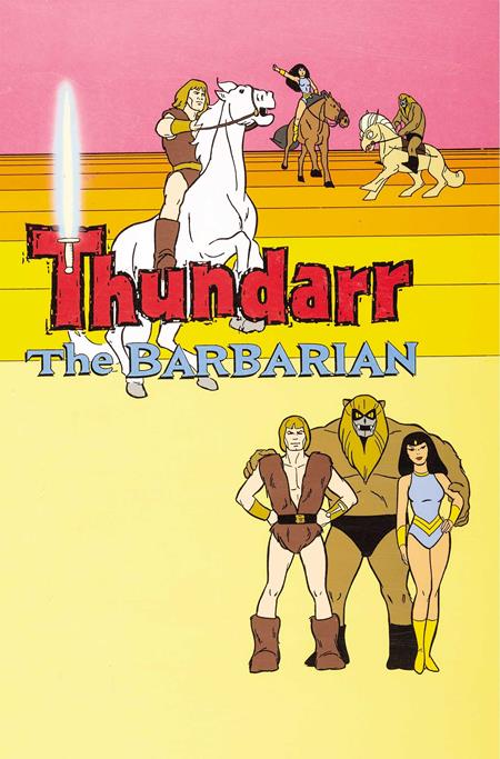 Thundarr the Barbarian 6 Comic Jack Kirby Model Sheet Virgin Incentive Variant (1:7) Dynamite Entertainment 2026