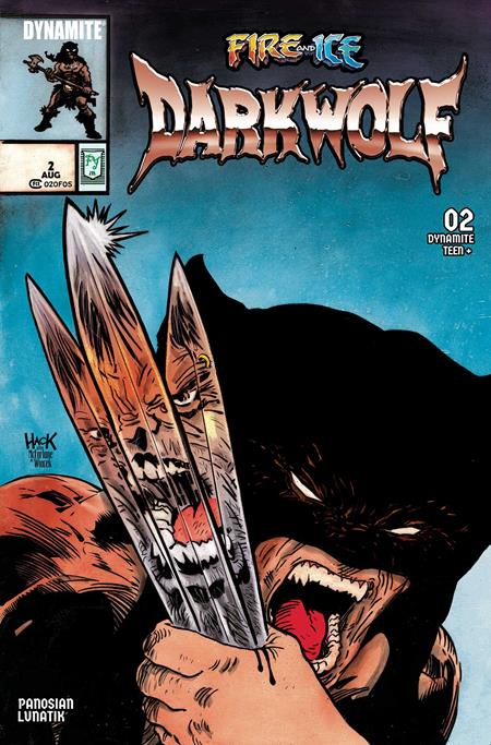 Fire and Ice: Darkwolf 2 Comic Dynamite Entertainment 2026