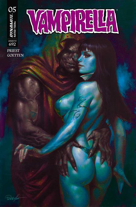 VAMPIRELLA (2026) #5 CVR M LUCIO PARILLO ULTRAVIOLET VAR DYNAMITE Entertainment Christopher Priest Davis Goetten Lucio Parrillo PREORDER