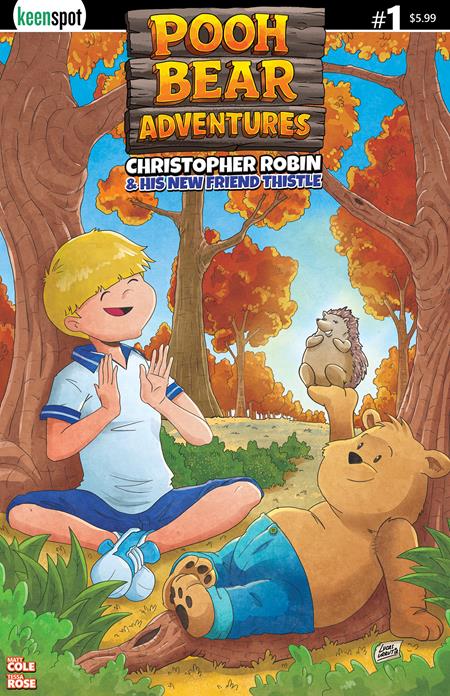 POOH BEAR ADVENTURES CHRISTOPHER ROBIN & HIS NEW FRIEND THISTLE #1 (ONE SHOT) CVR C LUCAS URRUTIA VAR Ex Posse Holdings Matt Cole Tessa Rose Lucas Urrutia PREORDER