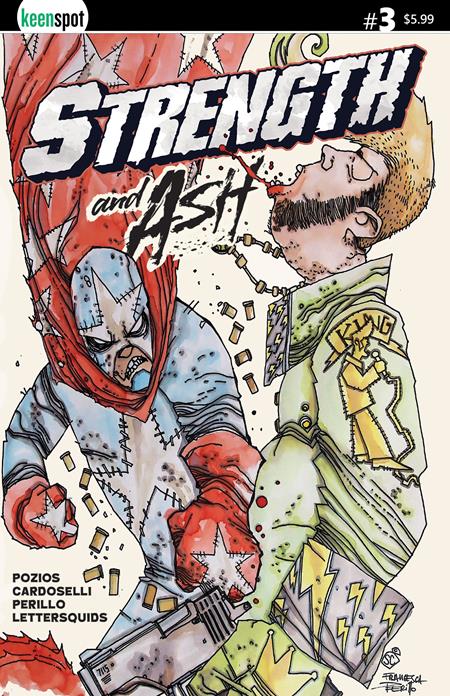 Strength & Ash 3 Comic Stefano Cardoselli & Francesca Perillo King Of Fighters Ex Posse Holdings 2026